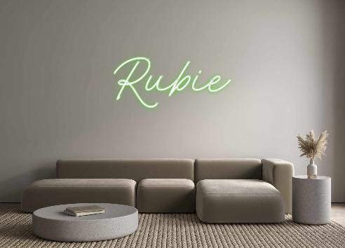 Custom Neon: Rubie