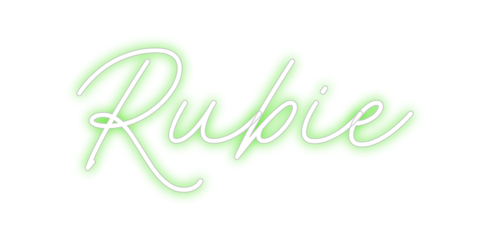 Custom Neon: Rubie