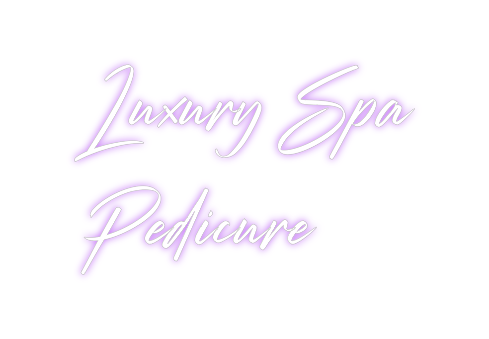 Custom Neon: Luxury Spa
Pe...