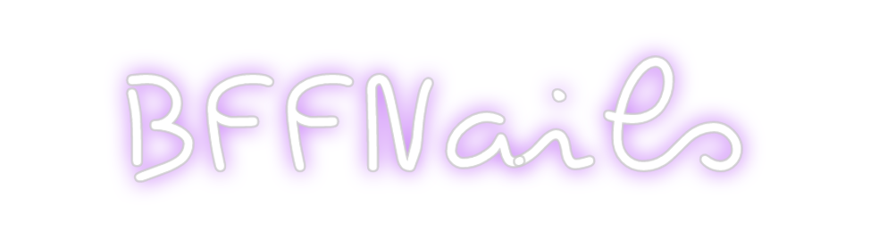 Custom Neon: BFFNails