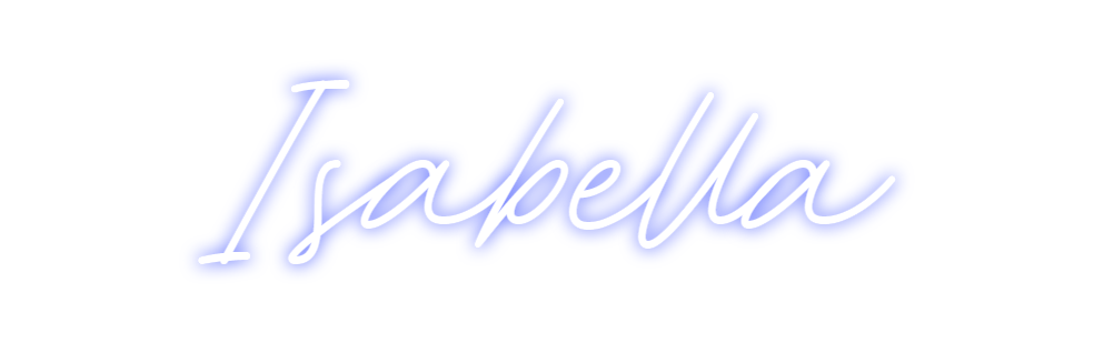 Custom Neon: Isabella