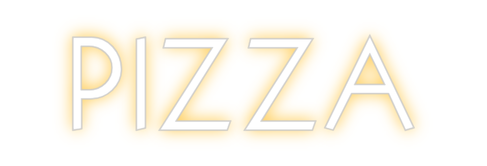 Custom Neon: PIZZA