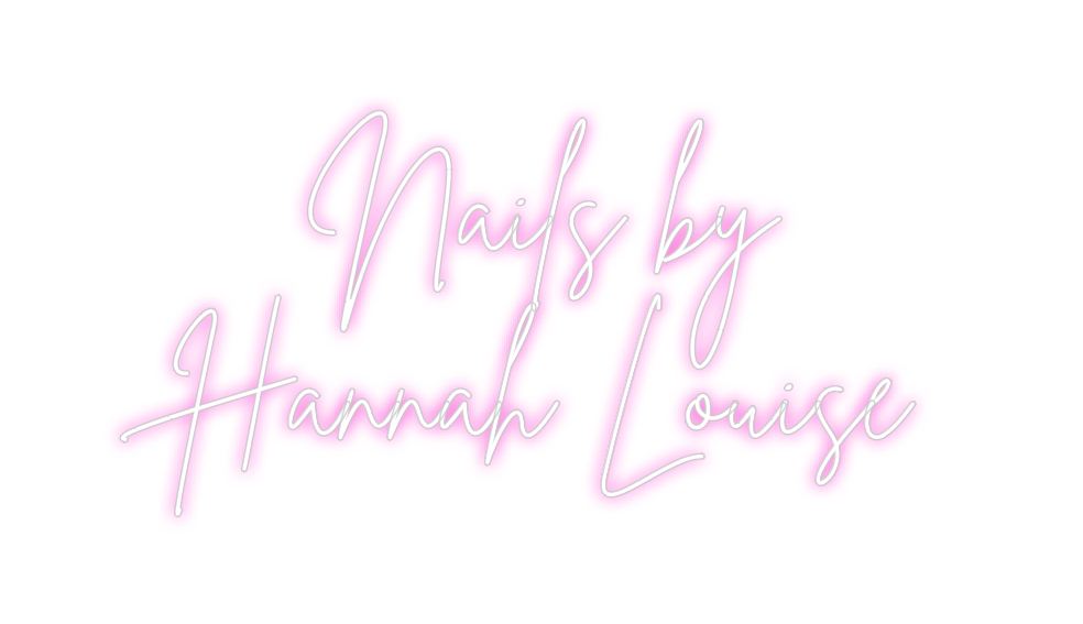 Custom Neon: Nails by
Hann...