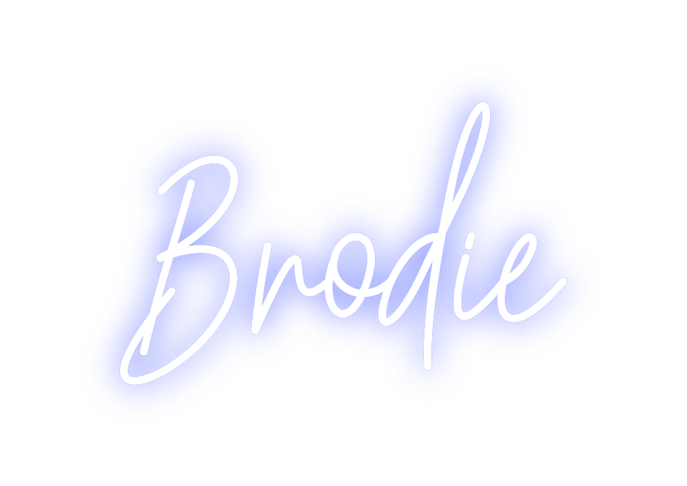 Custom Neon: Brodie