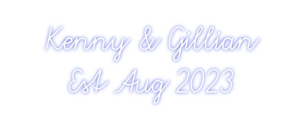 Custom Neon: Kenny & Gilli...