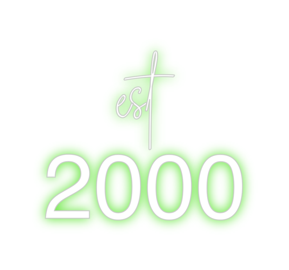 Custom Neon: est
2000