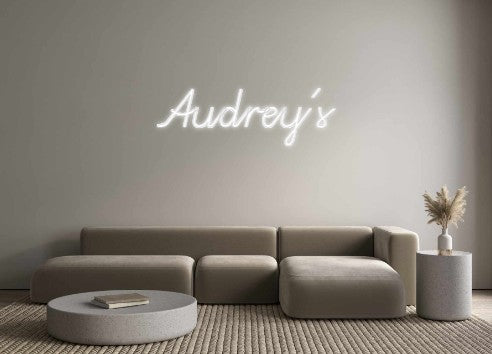 Custom Neon: Audrey's