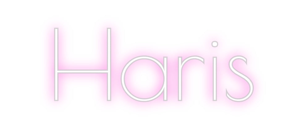 Custom Neon: Haris