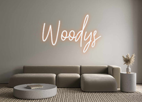 Custom Neon: Woodys