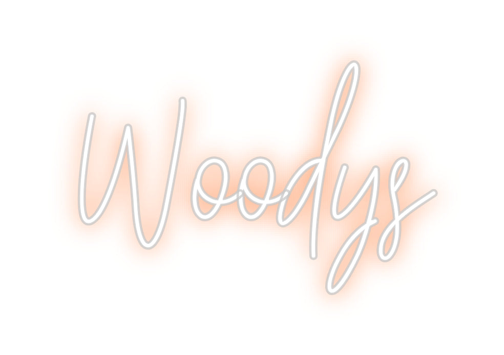 Custom Neon: Woodys