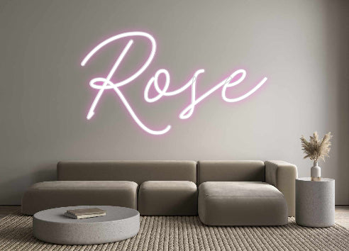 Custom Neon: Rose