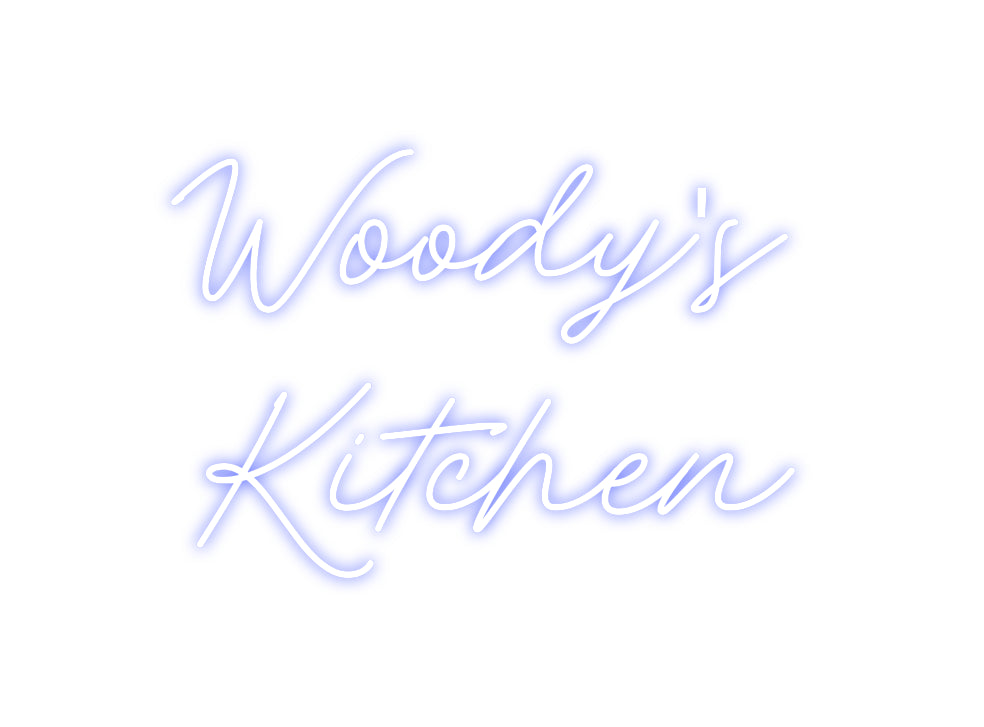 Custom Neon: Woody's
Kitc...