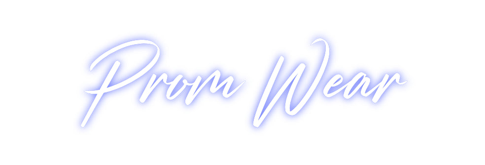 Custom Neon: Prom Wear