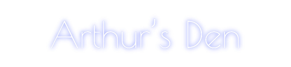 Custom Neon: Arthur’s Den