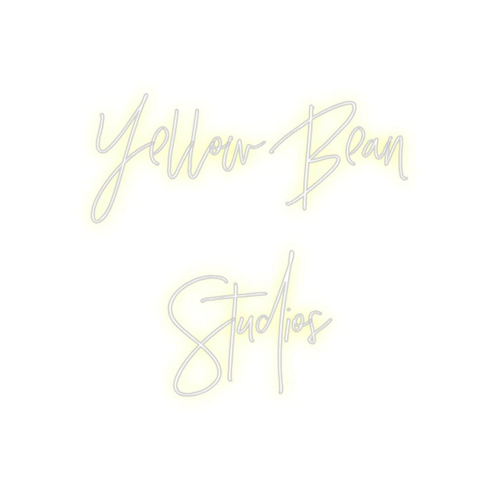 Custom Neon: Yellow Bean 
...