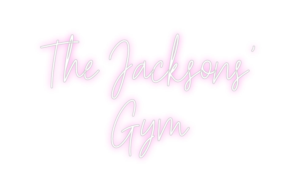 Custom Neon: The Jacksons'...