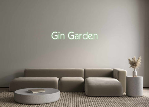 Custom Neon: Gin Garden