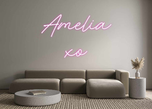 Custom Neon: Amelia
xo