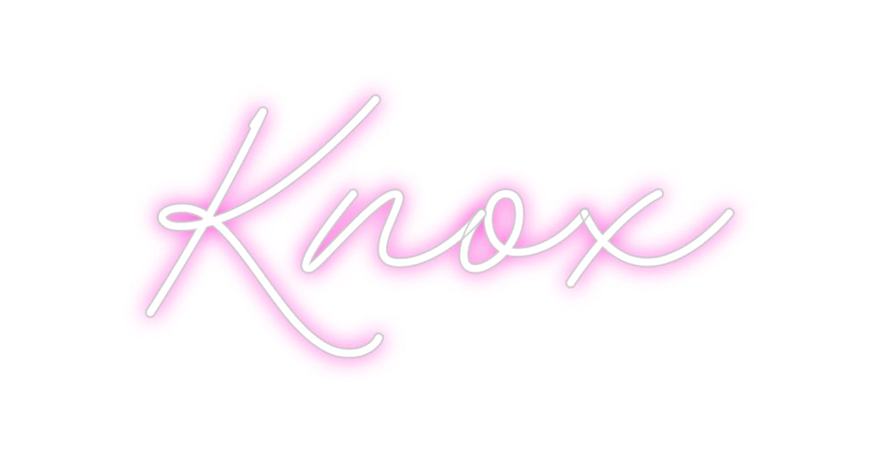 Custom Neon: Knox