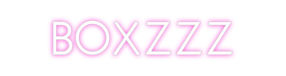 Custom Neon: BOXZZZ