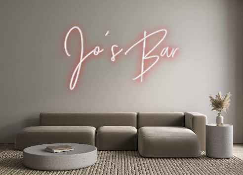 Custom Neon: Jo’s Bar