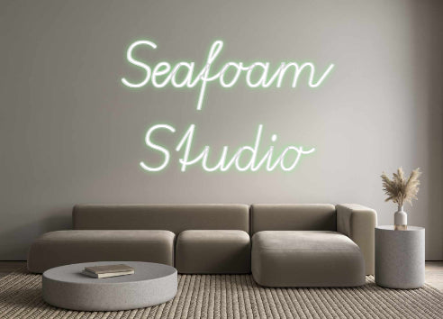 Custom Neon: Seafoam
Studio