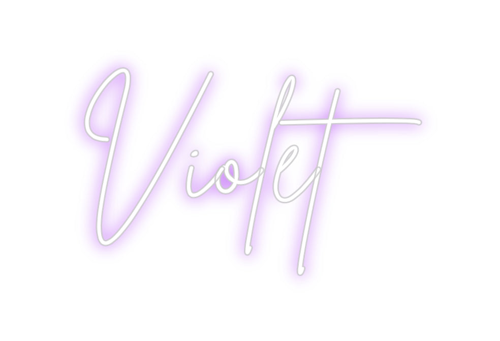 Custom Neon: Violet