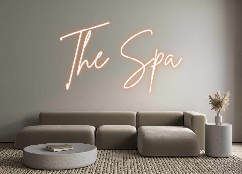 Custom Neon: The Spa