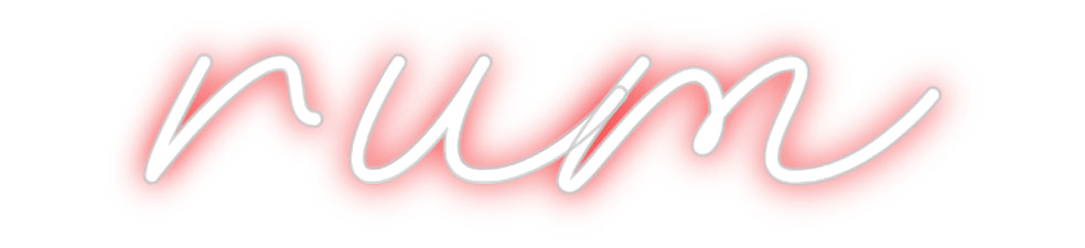 Custom Neon: rum