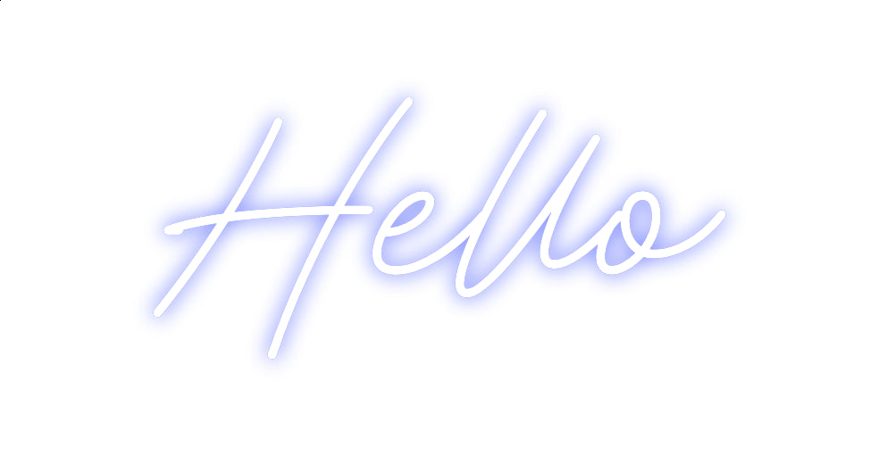 Custom Neon: Hello