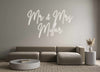 Custom Neon: Mr & Mrs 
Mi...