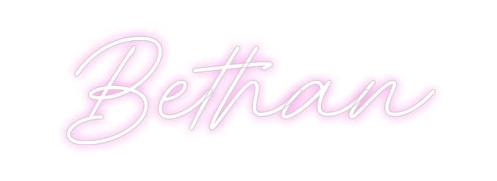 Custom Neon: Bethan