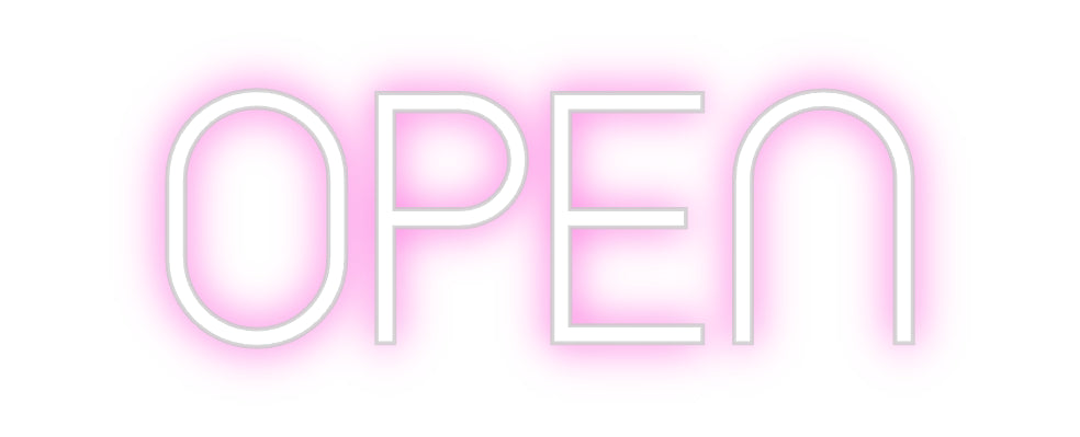 Custom Neon: OPEN