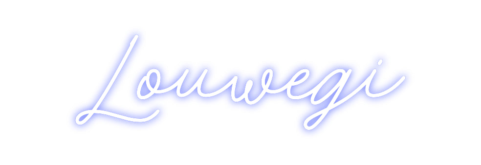 Custom Neon: Louwegi