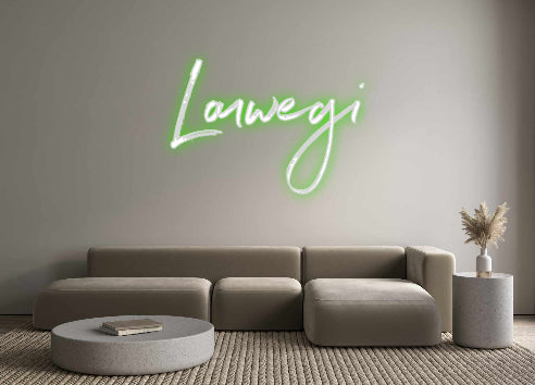 Custom Neon: Louwegi