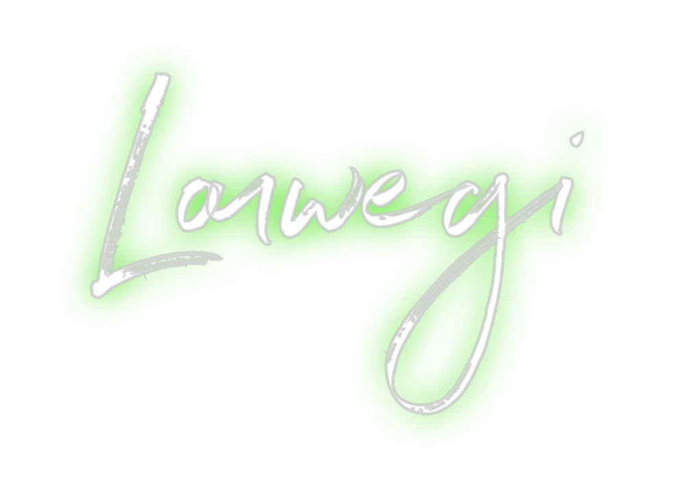 Custom Neon: Louwegi