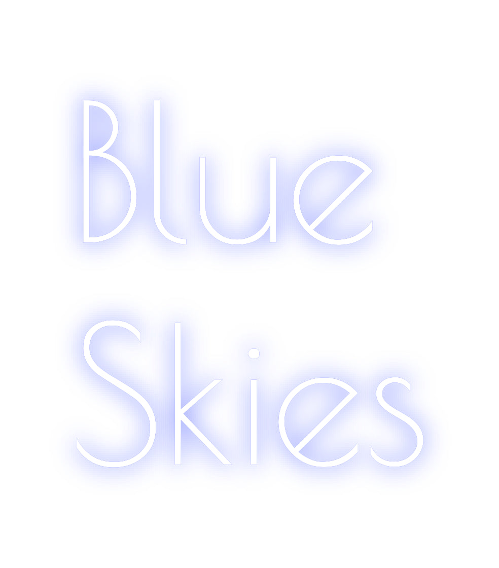 Custom Neon: Blue
Skies