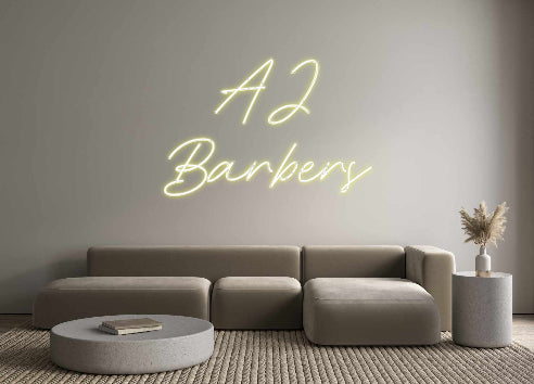 Custom Neon: AJ
Barbers