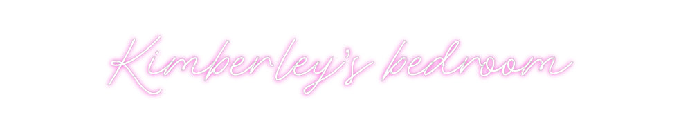 Custom Neon: Kimberley’s b...