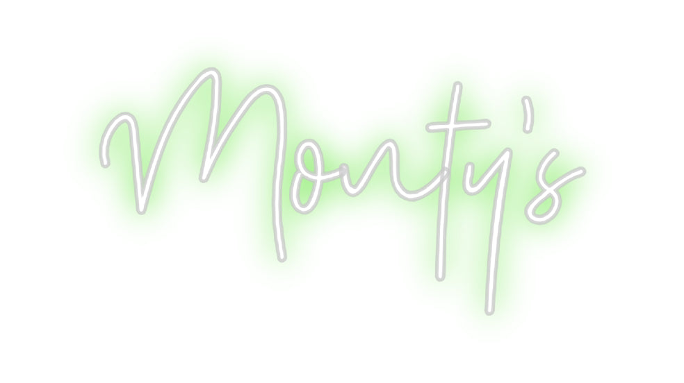 Custom Neon: Monty's