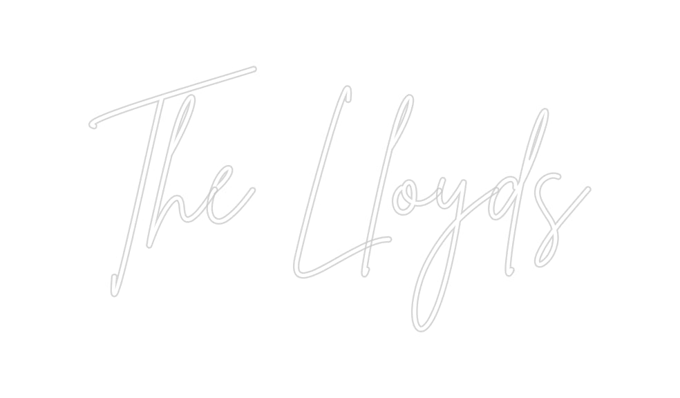 Custom Neon: The Lloyds