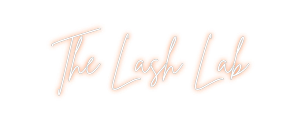 Custom Neon: The Lash Lab