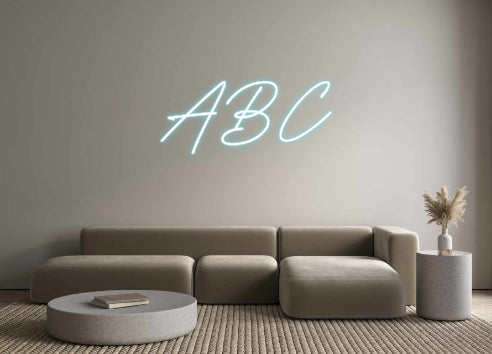 Custom Neon: ABC