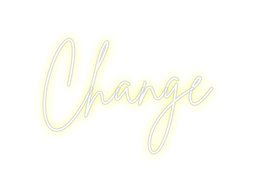 Custom Neon: Change