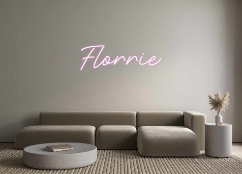 Custom Neon: Florrie