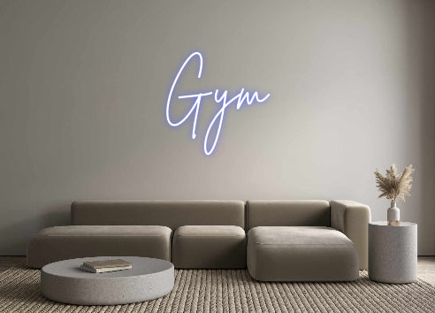 Custom Neon: Gym