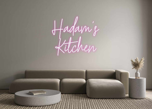 Custom Neon: Hadam's
Kitc...