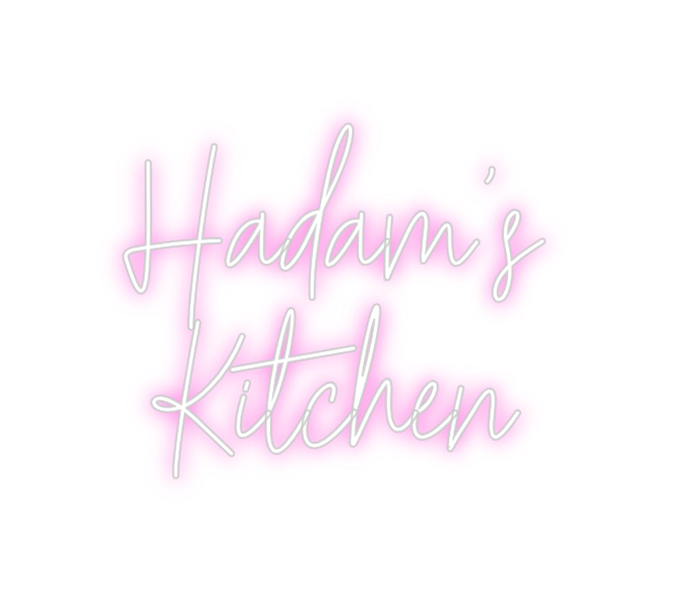 Custom Neon: Hadam's
Kitc...