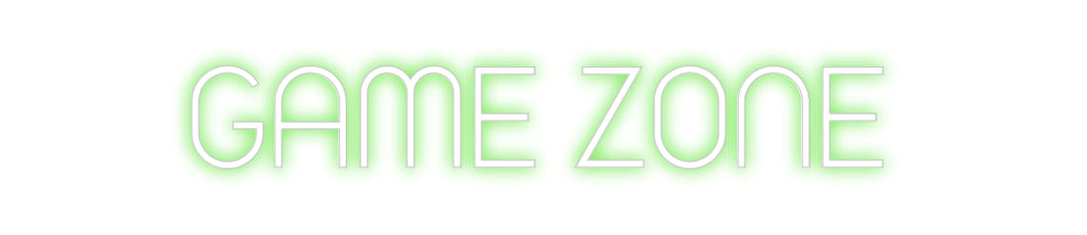 Custom Neon: GAME ZONE