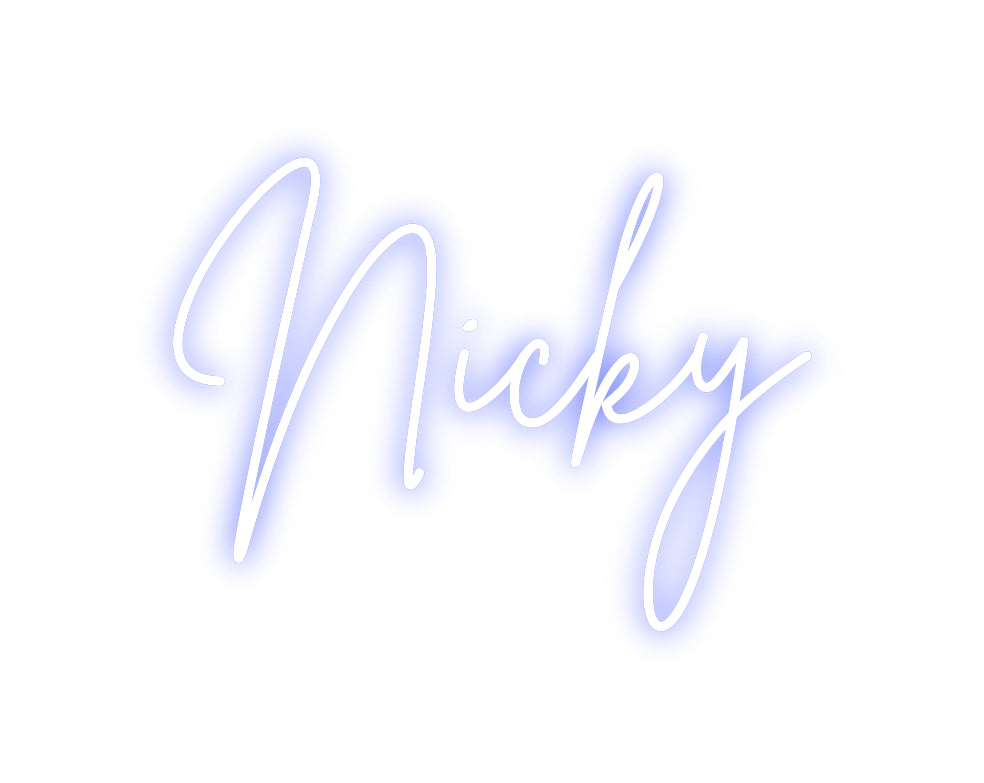 Custom Neon: Nicky